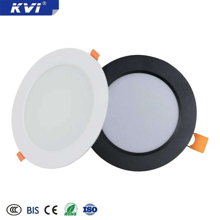 Ultra Thin Die-cast Aluminium Slim Recessed Mounted Led Trimless Spot Panel Downlights