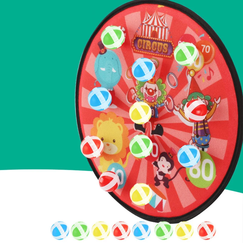 Лидер продаж на Amazon домашние игрушечные шарики присоске для семейного спорта дартс мишени липкий мяч игрушка бросания игр открытом