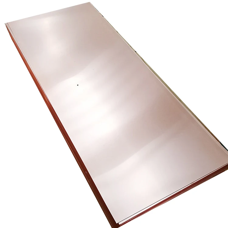 C12000 C11000 C12200 0.1-30mm Thickness Copper Sheet 99.99 Pure Copper Price Professional Manufacturer