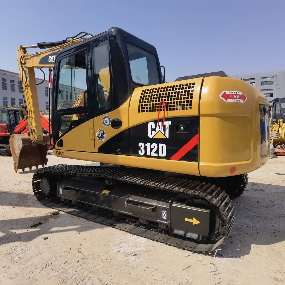 Original Brand Engine Used Cat312D Cat312D2 Crawler Excavator Secondhand Caterpillar Excavator Cat312D