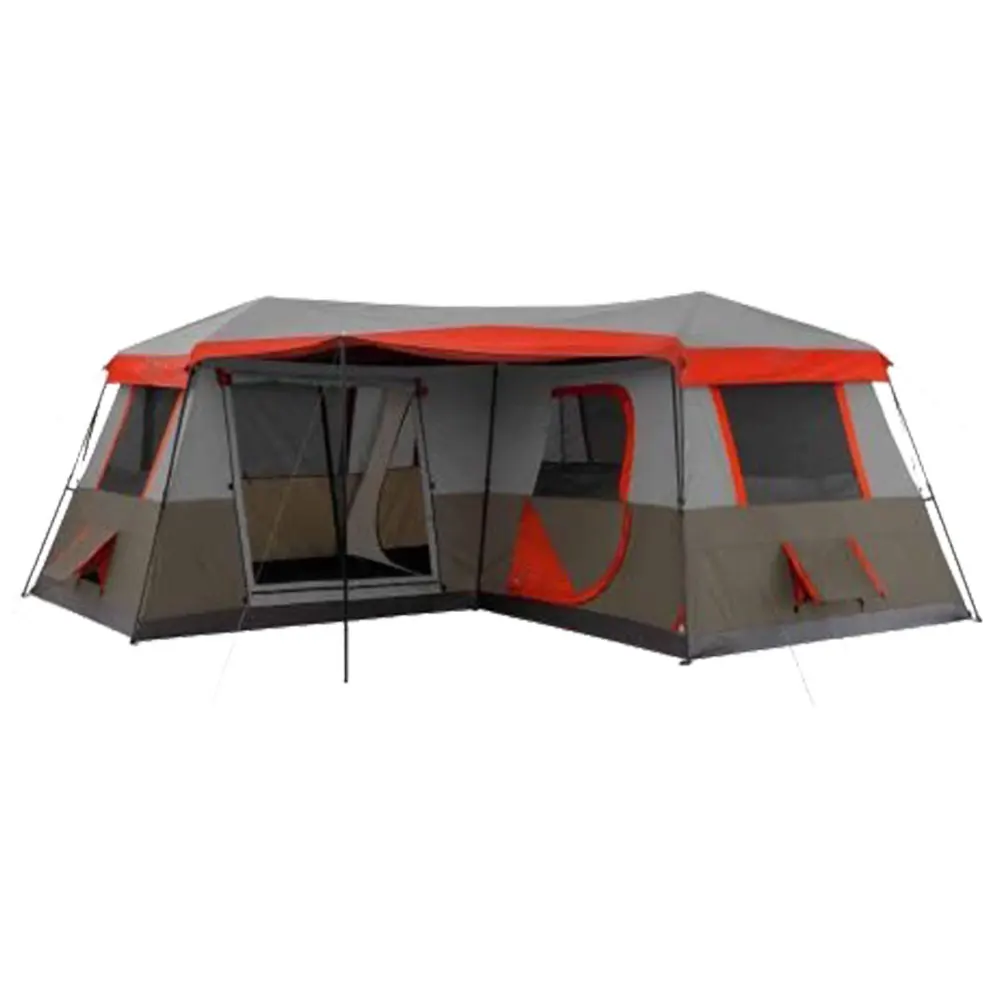 Waterproof Large Instant Set Up 3 Room 10 Person Family Double Layer Outdoor Camping Tent (1600521233546)