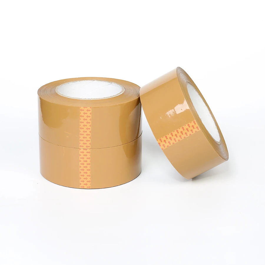 Custom heavy duty Clear Opp bopp adhesive shipping packing tape roll waterproof transparent sealing