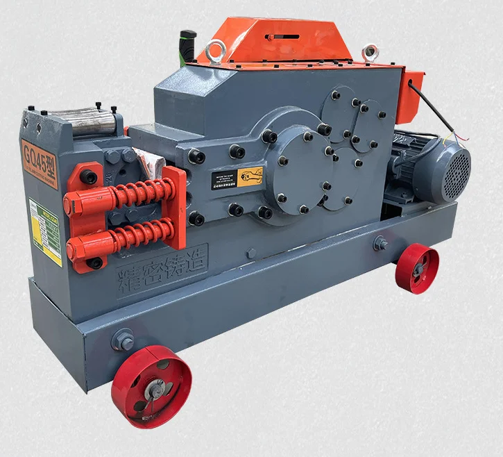 Hot sale Free shipping 6-80mm Grade III rebar Steel Bar Cutting Machine  Rebar Cutter Machine