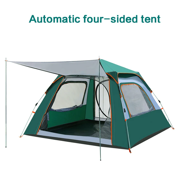 Clear Tente Of Naturehik Safari Auto Waterproof Large Family Hiking Outdoor Camping Tent