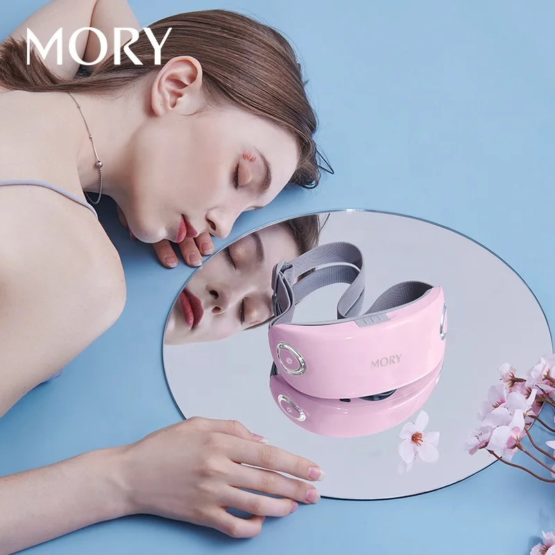 4d smart eye massager machine electric eye massager vibration EMS eye massager cold with heat compression