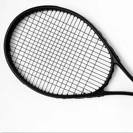 
Hot Selling High Quality Black White Durable Practical Funny Carbon Fiber Tennis Rackets 