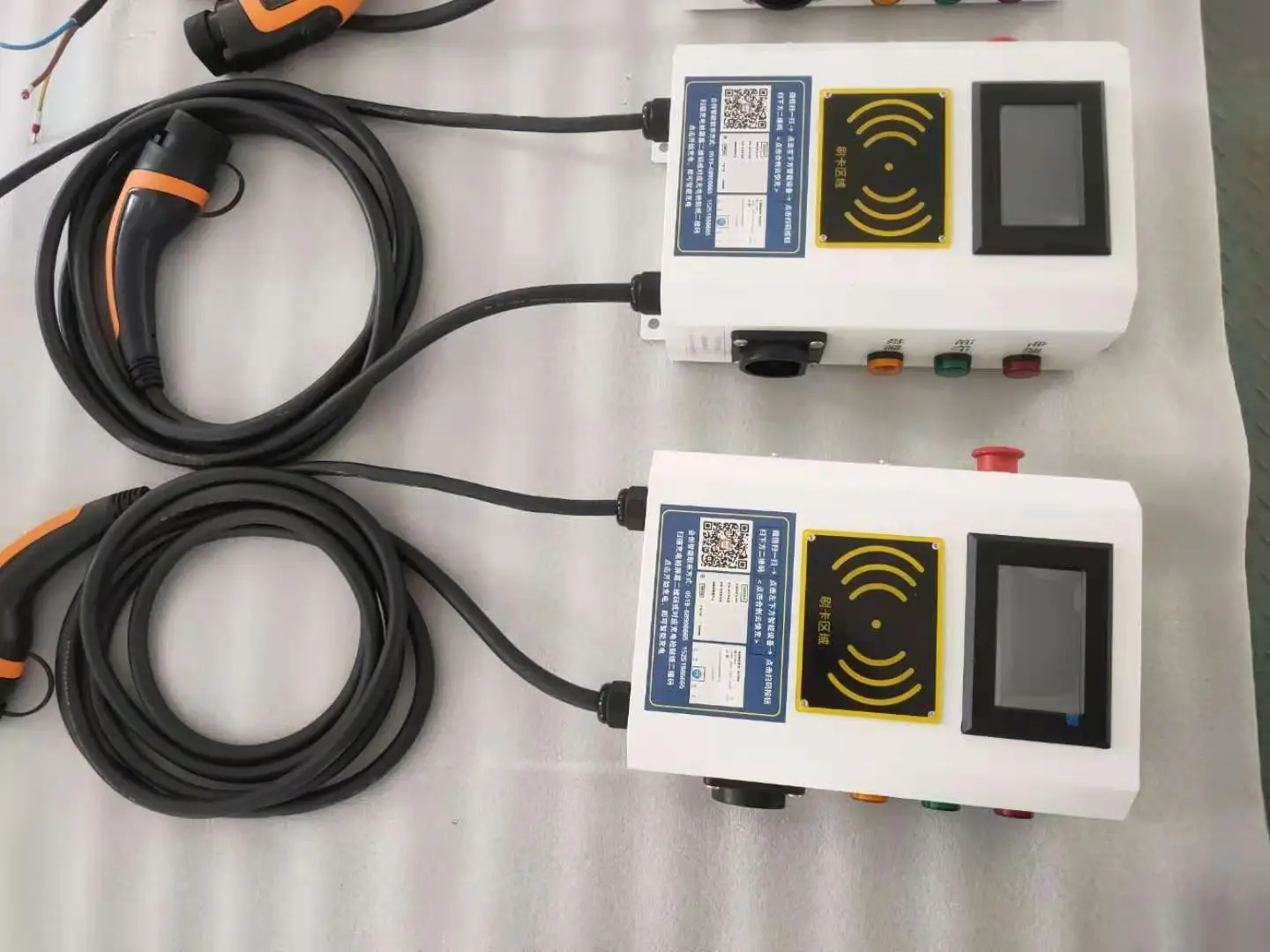 7 кВт AC зарядная станция электромобиль wallbox ev зарядка сваи iec62196 Уровень 2 зарядное устройство с 5 м кабель EVSE