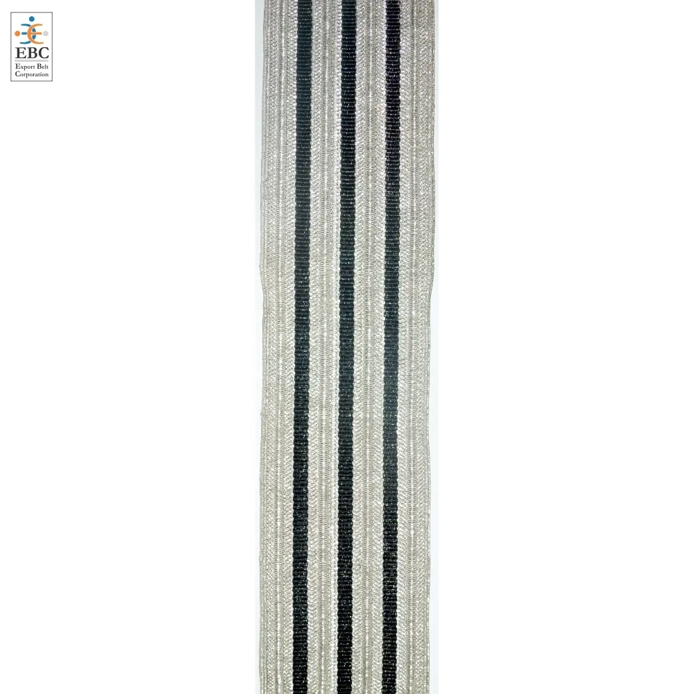 OEM Uniform Silver Braid Lace Wholesale Academy Cadet Belt Braid Customized Sash Belt Braid Custom Red Yellow Green Stripes Lace