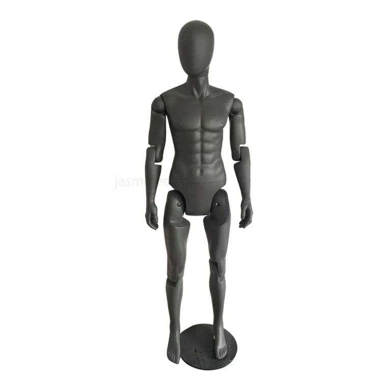 New articulated arms dummy flexible movable joints male female robot mannequin