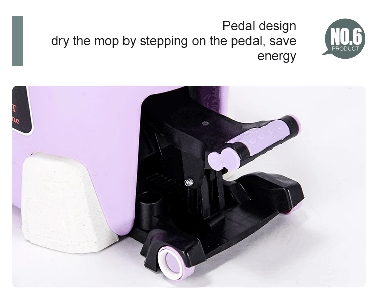 Best Selling Microfiber Mop 360 Magic Spin and Go Flat Mop and Bucket Set with Foot Pedal