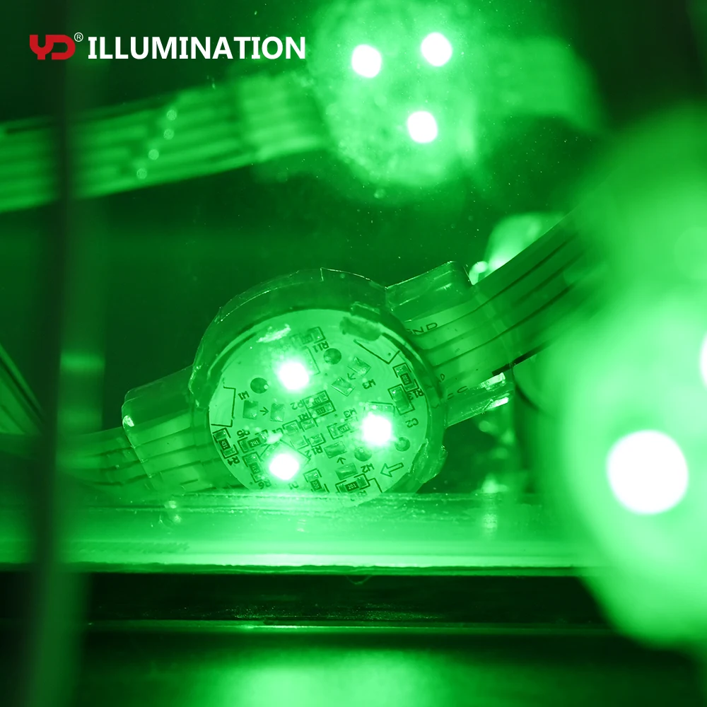 Ws2811 rgb ws2811 Полноцветная меняющаяся Светодиодная точка для подсветки из высокостального