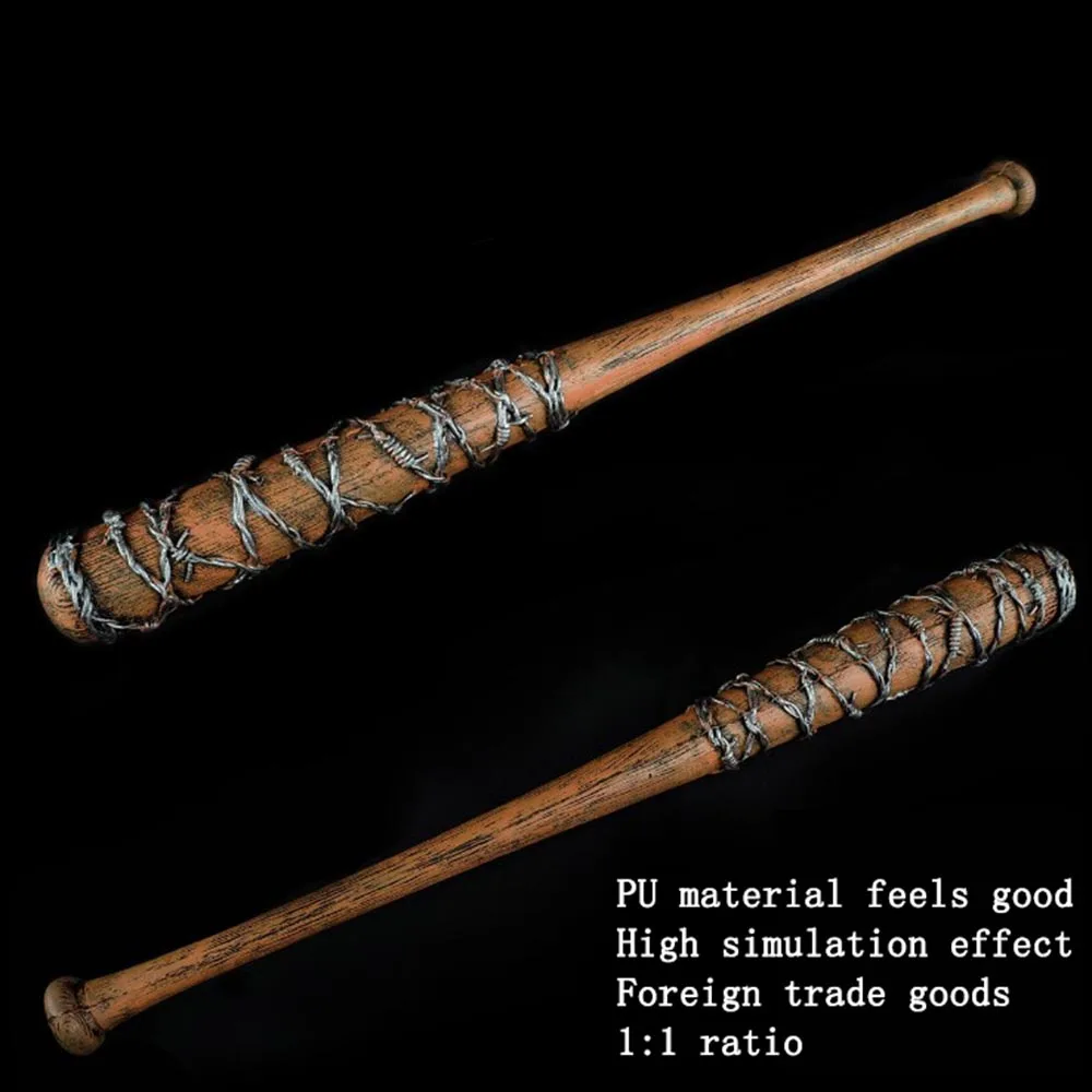 Halloween Cosplay Prop Walking Dead Baseball Bat PU Foam Weapon Movie Game Anime Role Play