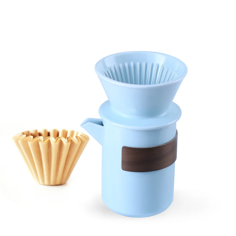 Fashion design  Heat-resistan pour over coffee set best coffee dripper hand dripper pour over drip filter