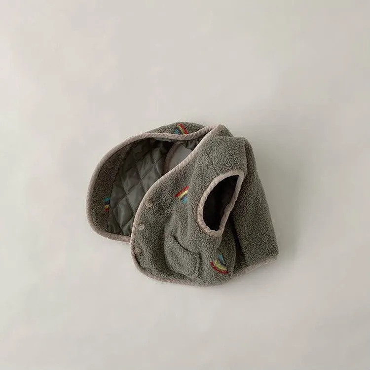 2020 New Autumn Winter Baby Clothes Children Clothing Girl and Boy Thick Jacket Kids Fur Vest