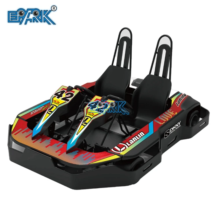 Double Go Kart Rides Racing Car Games Kids Electric Drift Karts for Sale