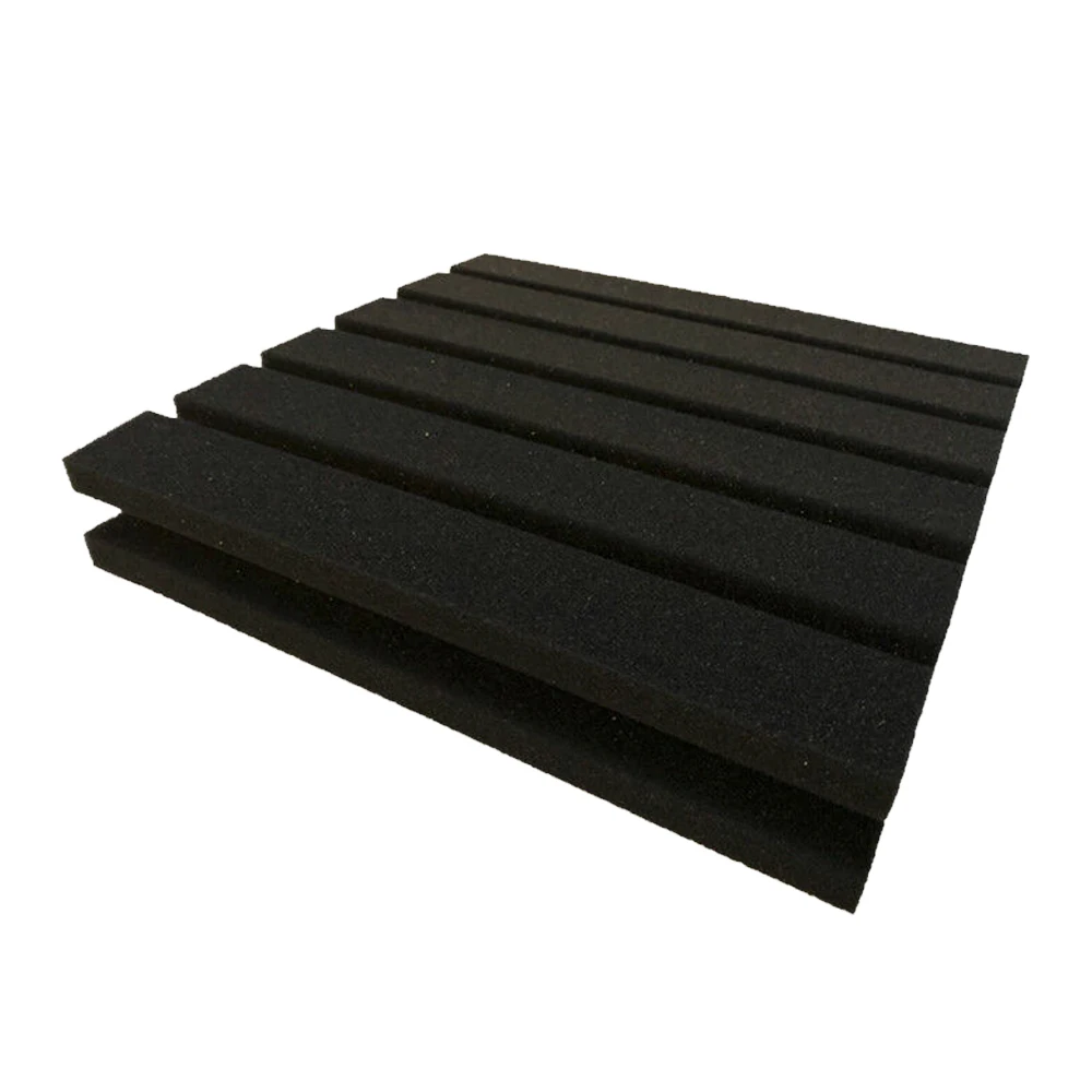 High Quality Strip Shape Easy Machinability Audio Sound Proof Foam Panel Sound Insulation Sponge Studio Foam Wall