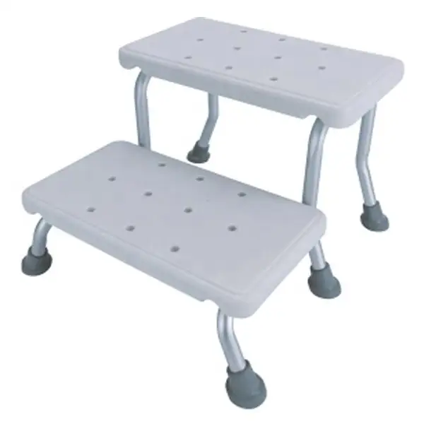 Bathroom Safety Equipments Durable Plastic 2 Step Foot Stool shower chair bath bench