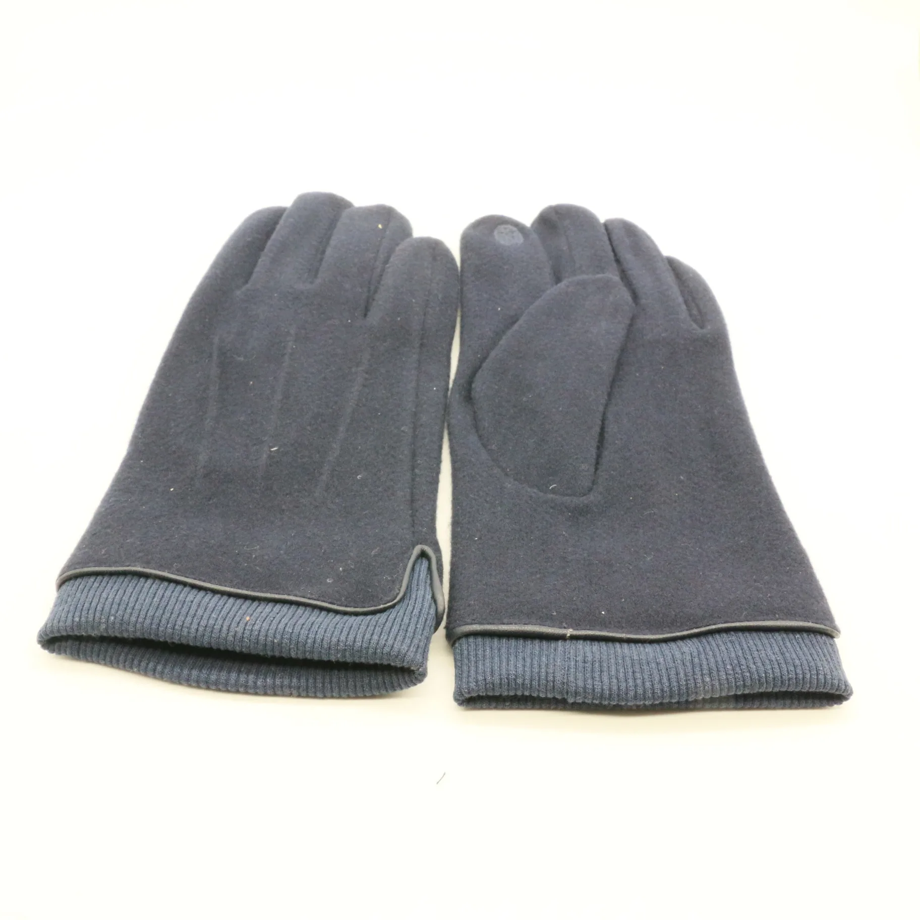 Оптовая продажа экологически чистые модные мужские кашемировые перчатки для сенсорного экрана