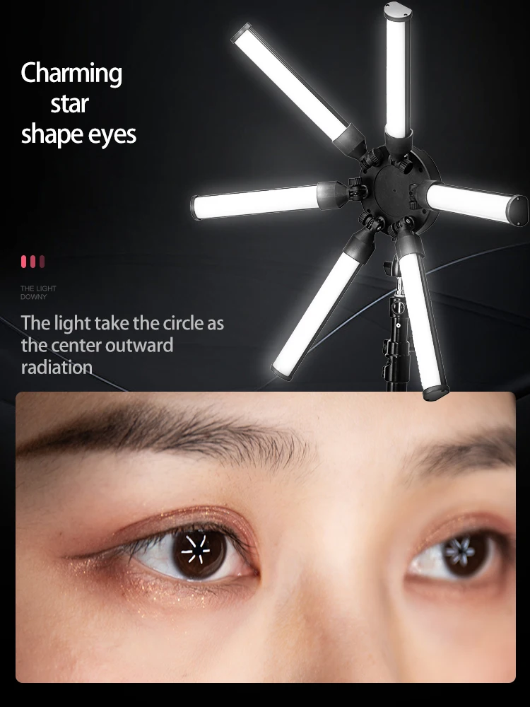 Photographic lighting lamp 40W bi color dimming changing led professional video light ring fill light for Dslr