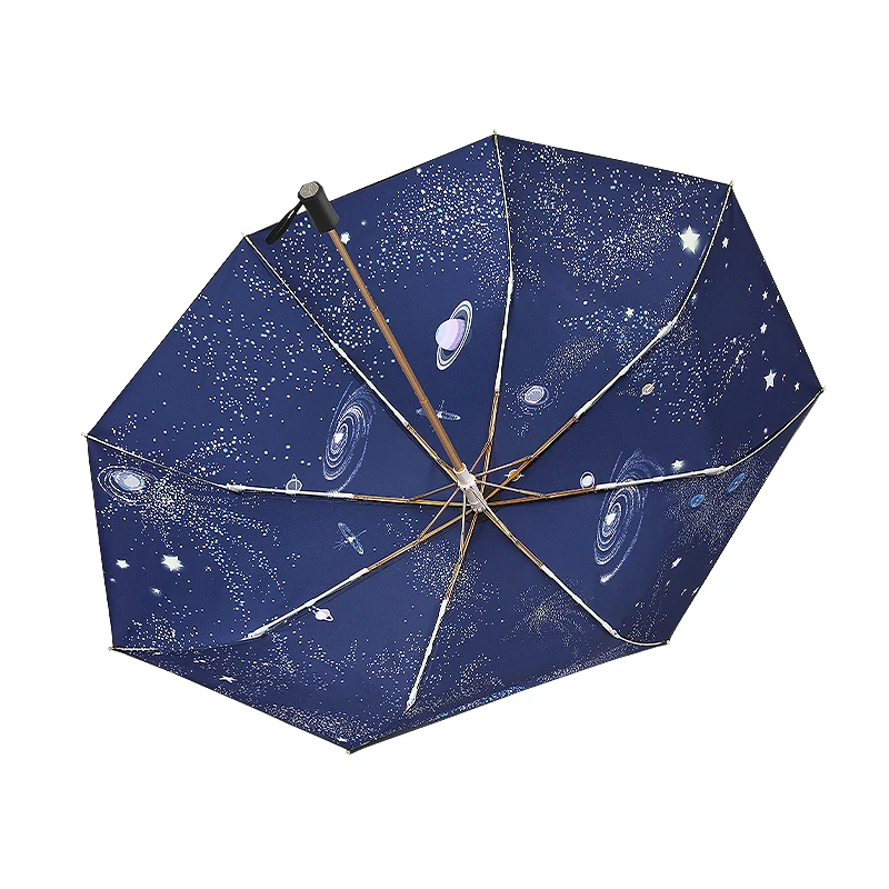 rain umbrella Hot Sale Lady Umbrella Sunshade Outdoor Three Fold  Wholesale Low Price anime Umbrella regenschirm
