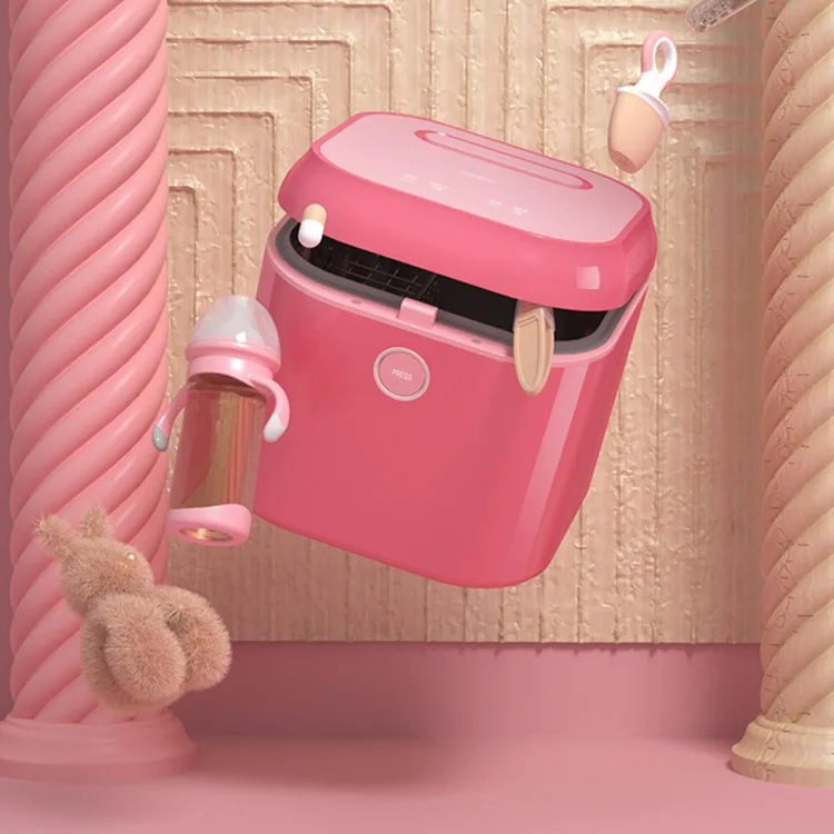 China wholesale mini cabinet bottle fashion small round design book food uv c portable first years sterilizer