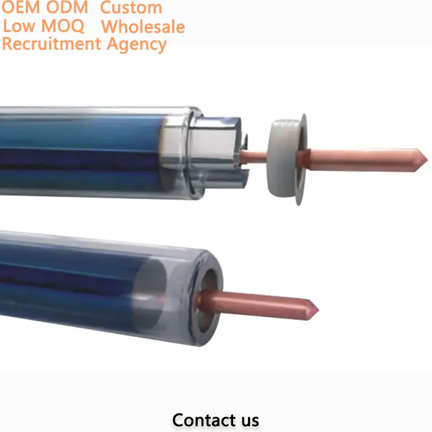 Hotel Low MOQ Cheap Solar Vacuum Tubes Price Wholesale Custom ODM OEM Supplier Hot Pressurized Residential Home Metal Bathroom