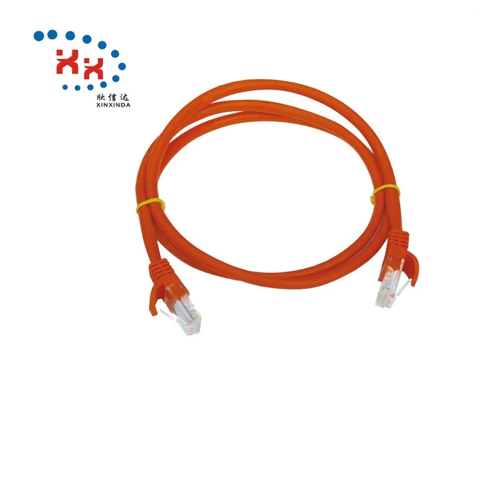 XXD Factory Price UTP CAT5E Patch Cord STP CAT6A Networking Cable CAT7 CAT8 Ethernet Cable Cat6 PVC 1 Years Channel Test 10 Feet