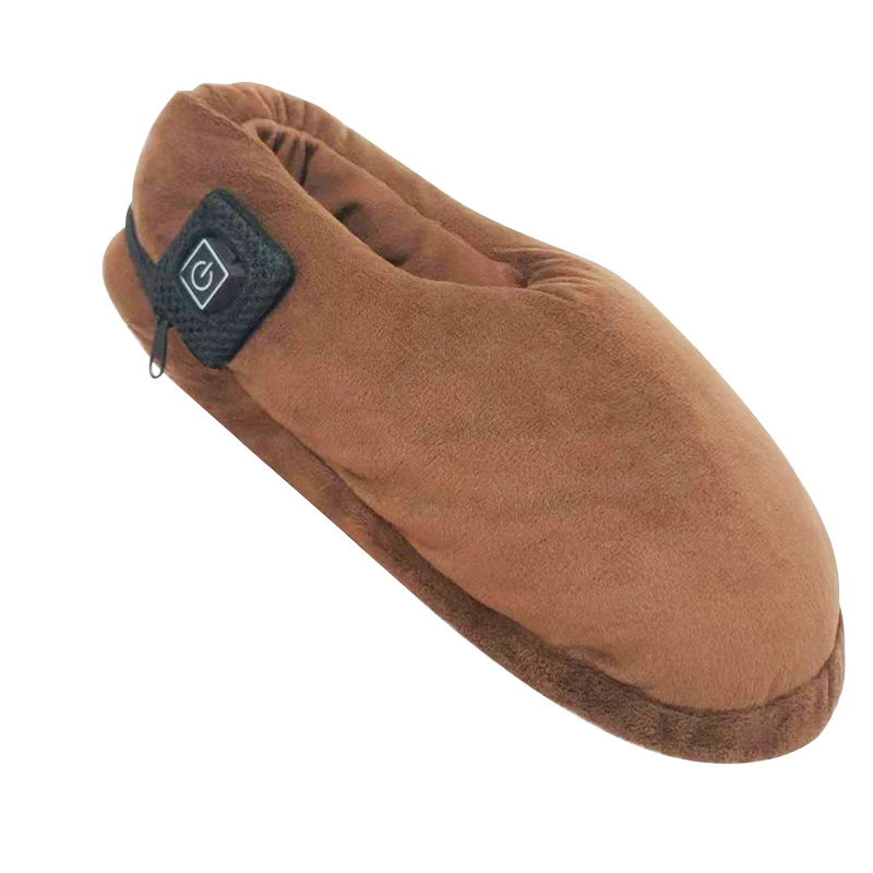 Новые беспроводные электрические тапочки плюшевые Footwarmer с