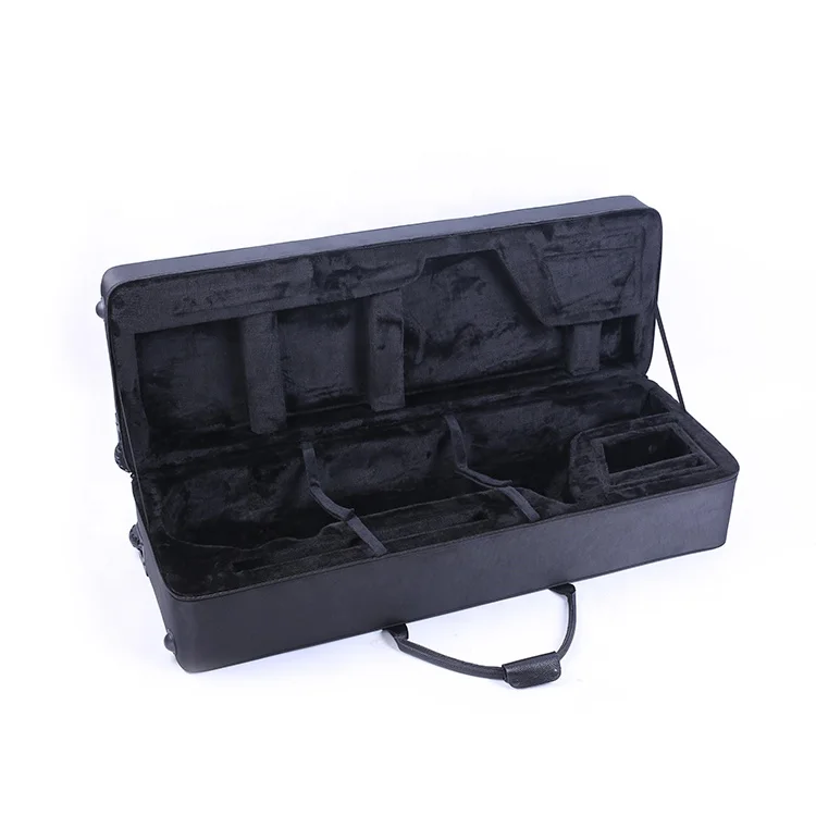 Alto saxophone wood frame case hard saxophone case