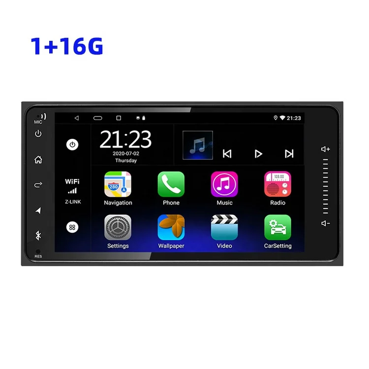 Jmance 7169A7 емкостный сенсорный экран BT аудио и громкой связи MP3 плеер двойной DIN 13-полосным эквалайзером SiriusXM