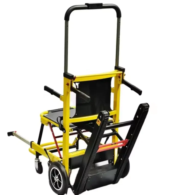 Hot Selling Electric Stair Climbing Wheelchair Elderly Crawler Type Walker Rollator for Going up down Stairs