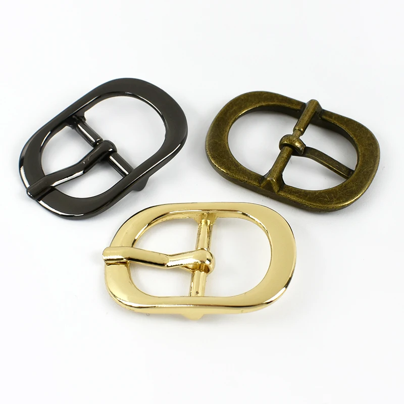 Meetee F3-23 DIY Leather Crafts Hardware Sewing Accessories Bag Strap Clasp Buckle 20mm Adjustable Alloy Belt Pin