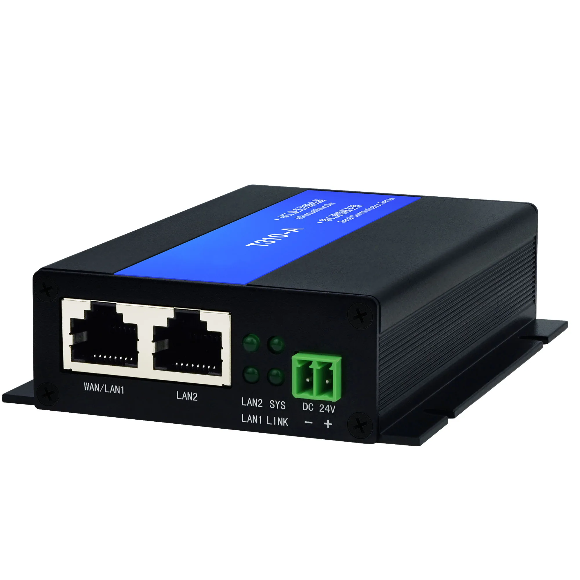 T310A-CN Industrial Router with High Stability Reliability 4G Cellular Mini Home Modem X55 VPN WiFi POE Function SIM Card Slot