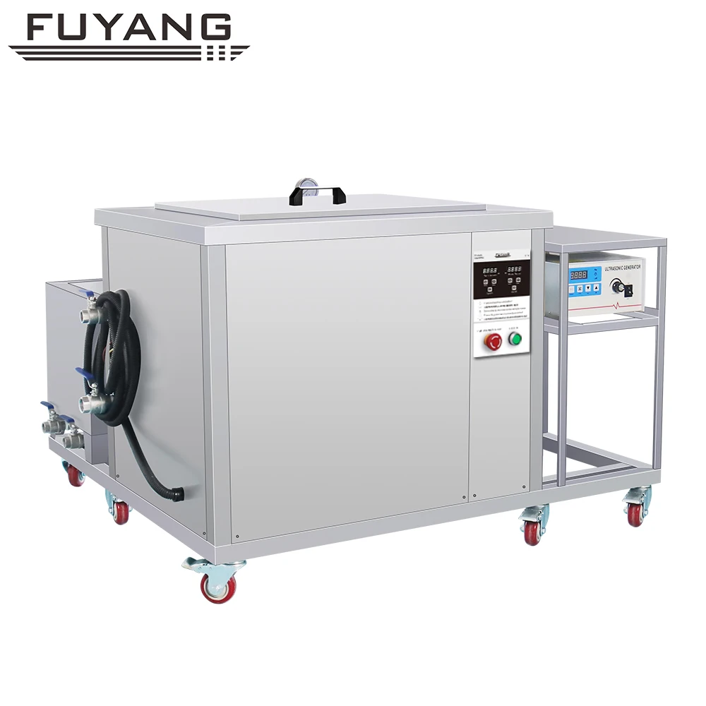 Ultrasonic Cleaner FUYANG  Industrial Ultrasonic Cleaner with filtering  560L for Printer Engine Carbon Cleaning Machine