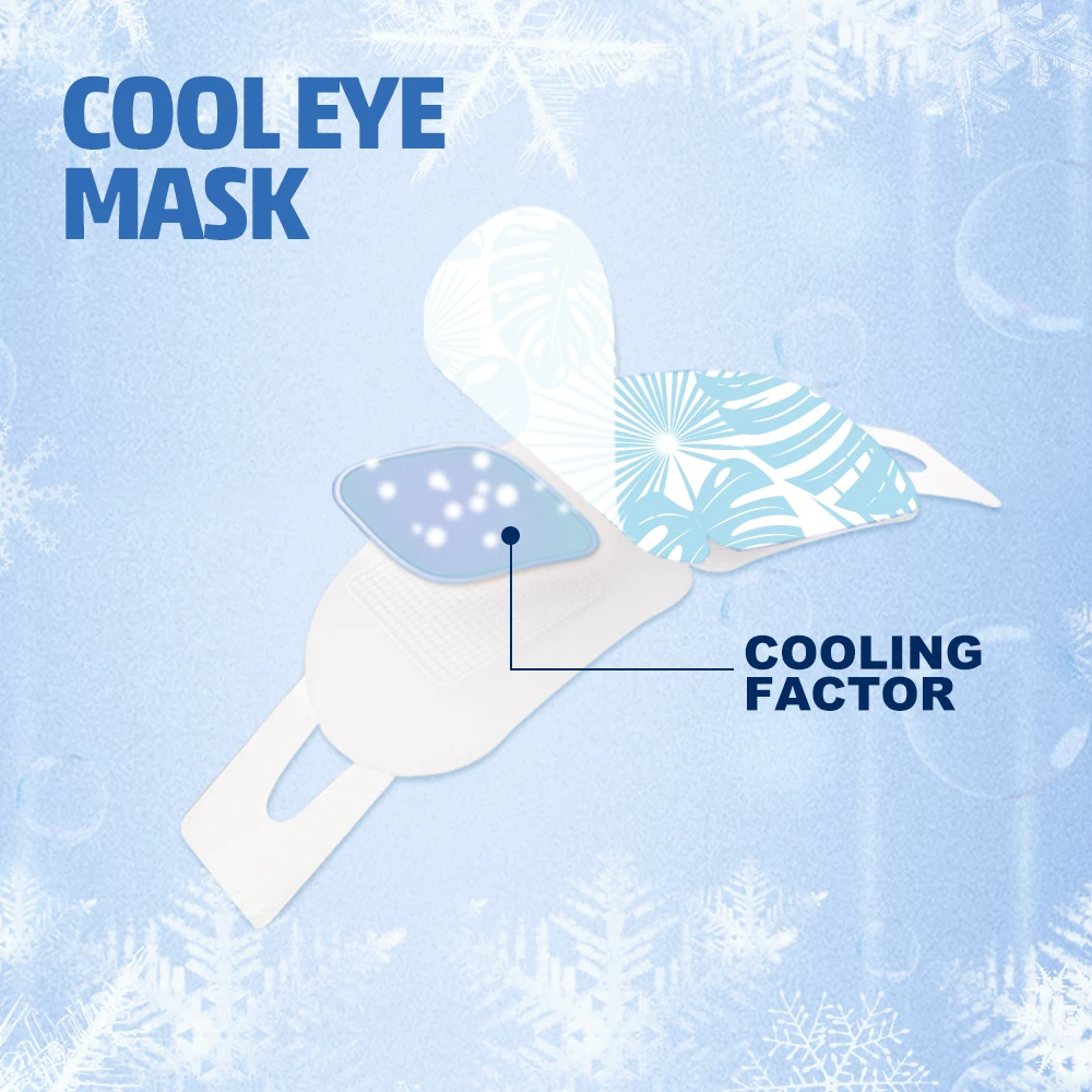 Factory Supply COOL Eye Mask Eye Care Patch Disposable Eye Plaster