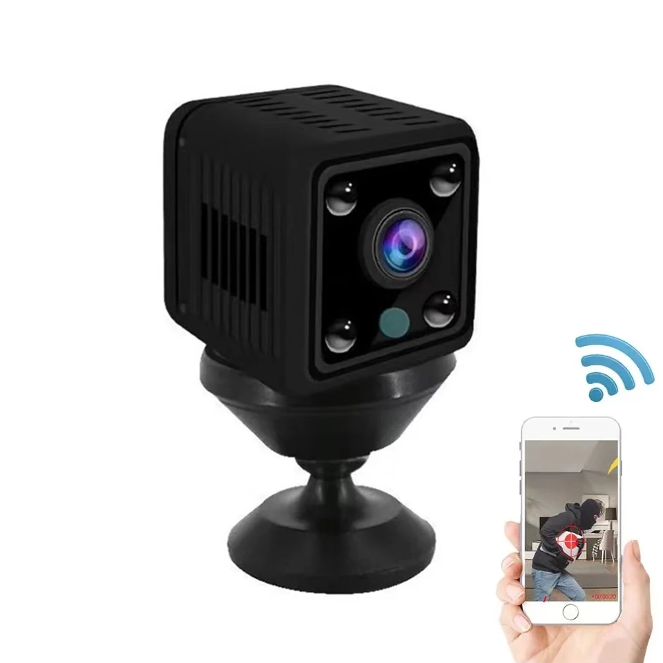 1080p rechargeable digital security surveillance video cctv ip mini camera wifi