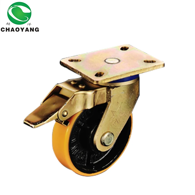 Wholesale Cost Effective Polyurethane Swivel Casters with Load Capacity