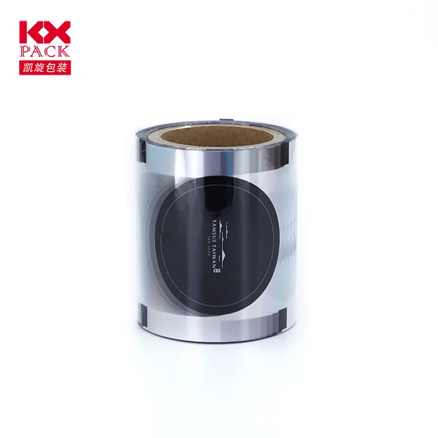 Custom Print Factory Direct PP  PET Cup Sealing Film Sealer Film Bubble Tea Sealing Film For Boba Tea Juice