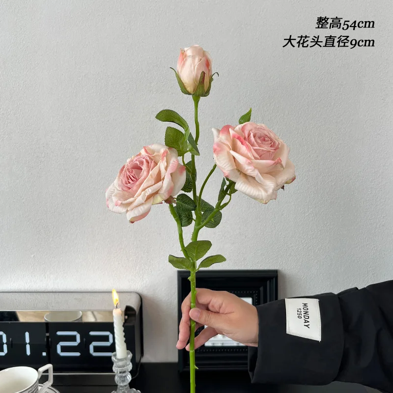 Everlasting Roses Latex Flowers Real Touch Artificial Roses Flower High Quality Fabric For Wedding Home Decor