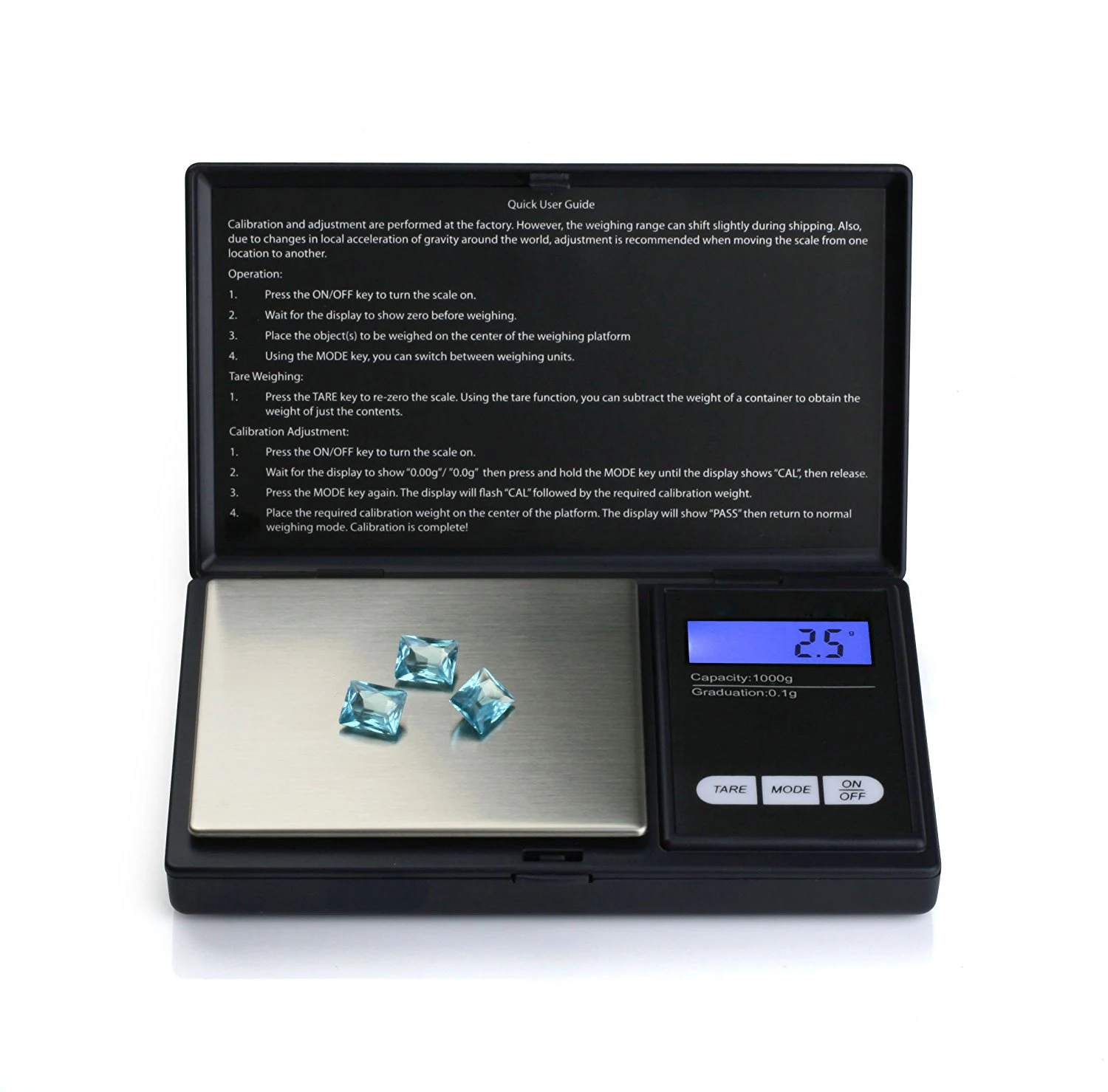 Hot scale Changxie Custom Logo Portable 100- 500 g 0.01g Digital Pocket Scale High quality Digital Diamond Weight Scale