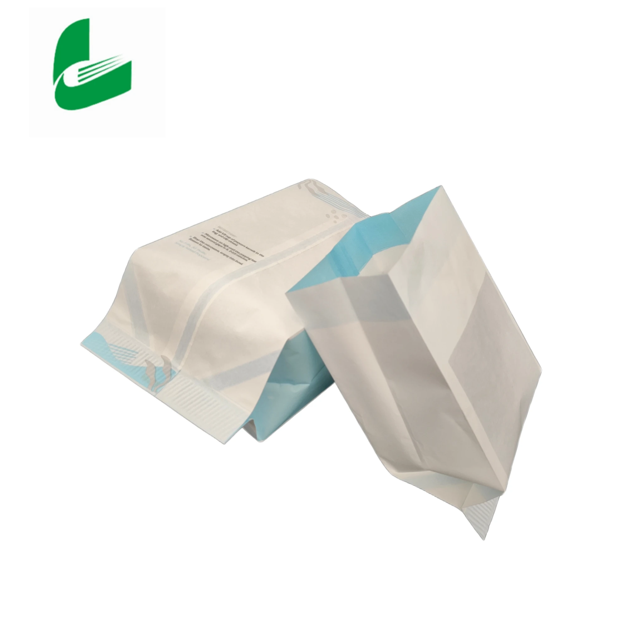 Colored Heat Seal Paper Bags Craft Paper Printing Best Price Microwave Popcorn Packing Paper Packages