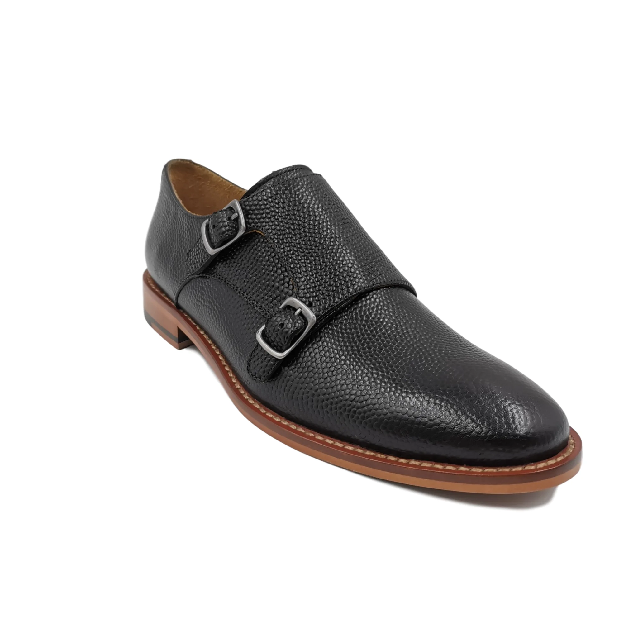 
New Arrival Ladies Formal Shoes Double Buckle Straps Loafers High Quality Designer Moccasins 