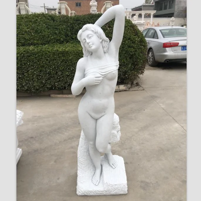 natural white marble nude men girl lady statue sculpture