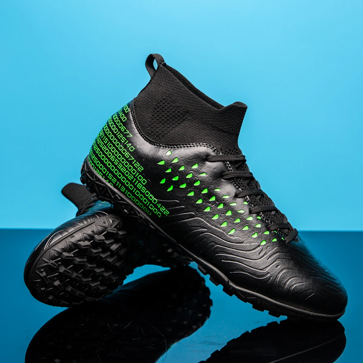 High quality factory customized hot selling long nail broken nail anti slip football shoes customized football shoes popular