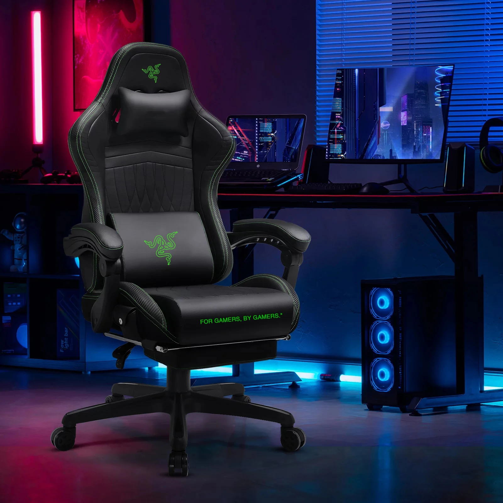 Cheapest DDP Licence Tarok Pro Edition Chair cadeira gaming italian office chair Black Green Razer gaming chair With Footrest