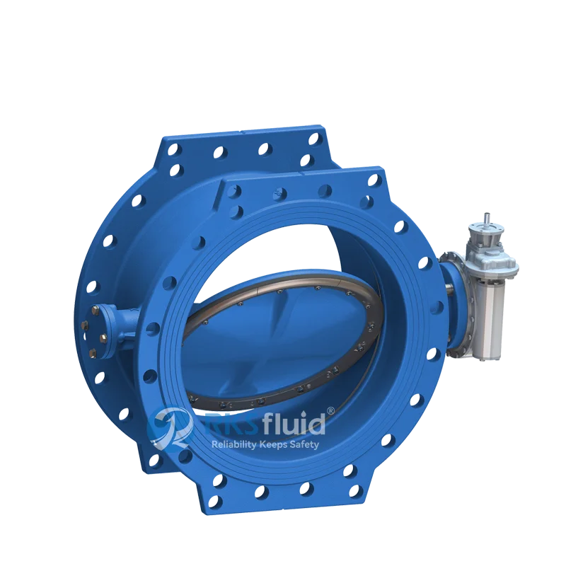RKSfluid Athena Series Double Eccentric Butterfly Valve