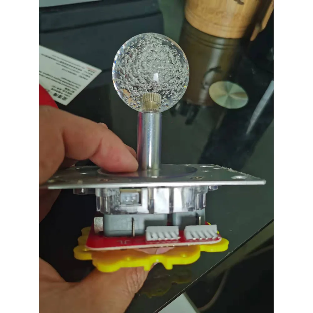 arcade game machine joystick crystal ball rocker