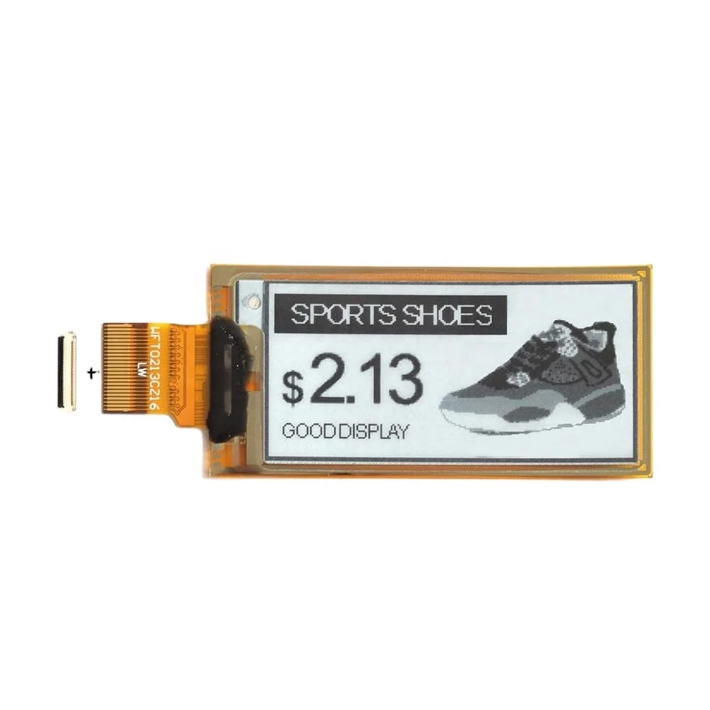 Тонкий гибкий дисплей e-ink 2 13 дюйма с частичным