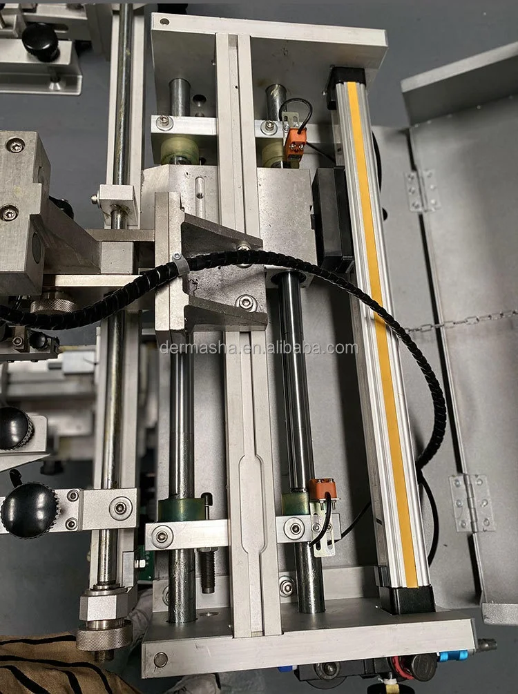 DM bottle screen printing machine cup logo glass bottle paper cup printing machine