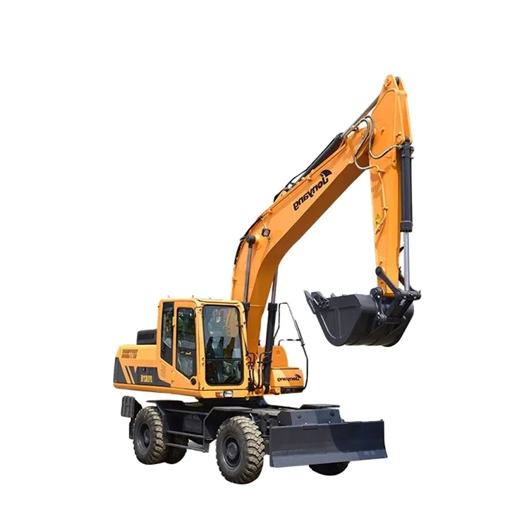 China supplier manufacturer cheap used wheeled excavator